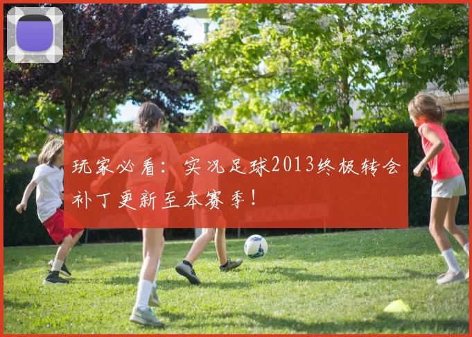 玩家必看：实况足球2013终极转会补丁更新至本赛季！